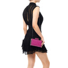 Olga Berg Olga Berg Bae Crystal Clutch Endless Waves