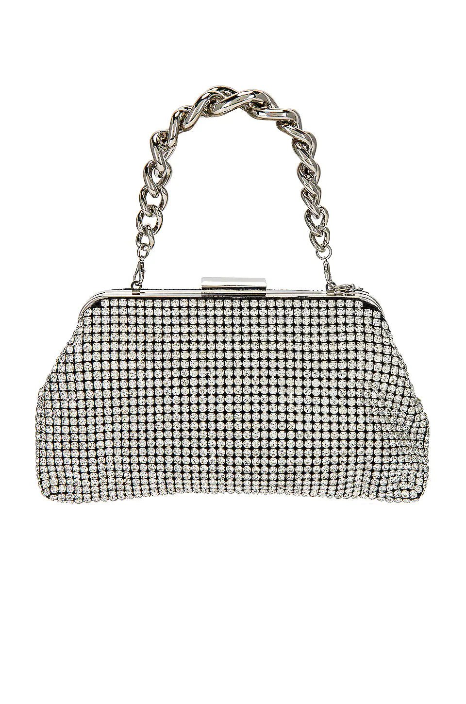 Olga Berg Olga Berg Jerry Crystal Vintage Clutch Endless Waves