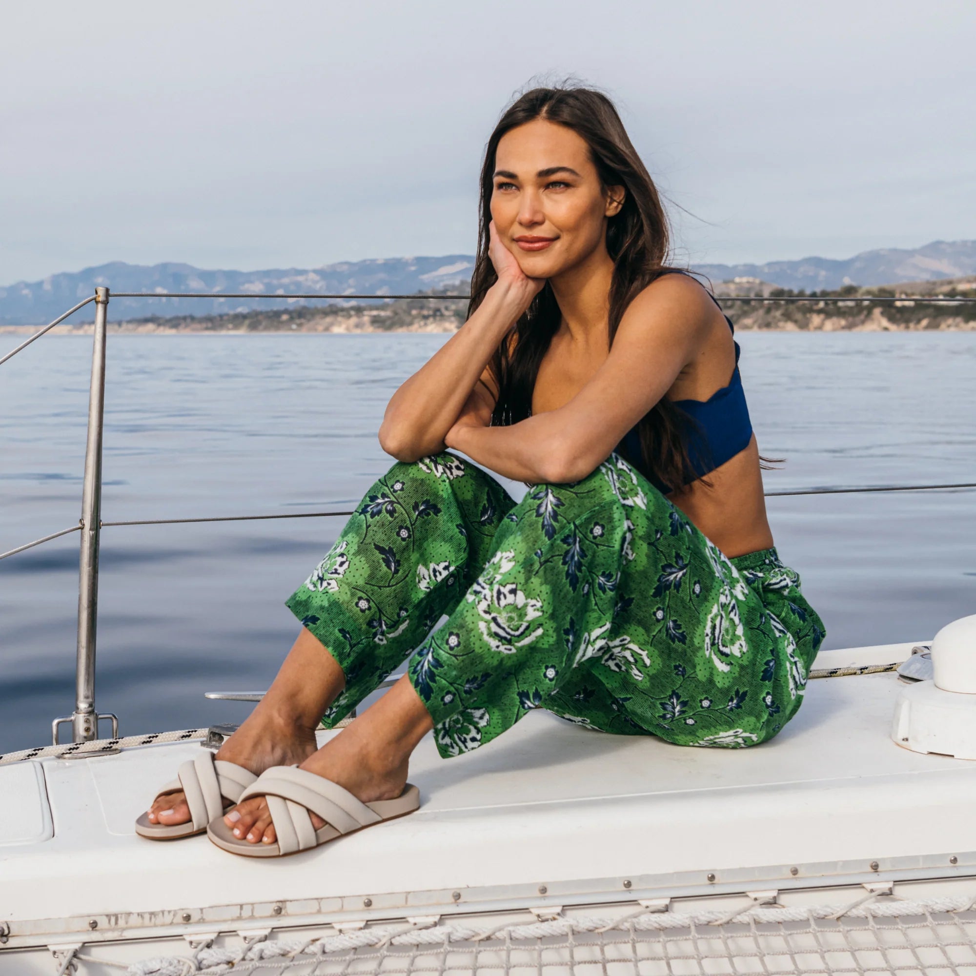 OluKai Hila Sandals - Endless Waves