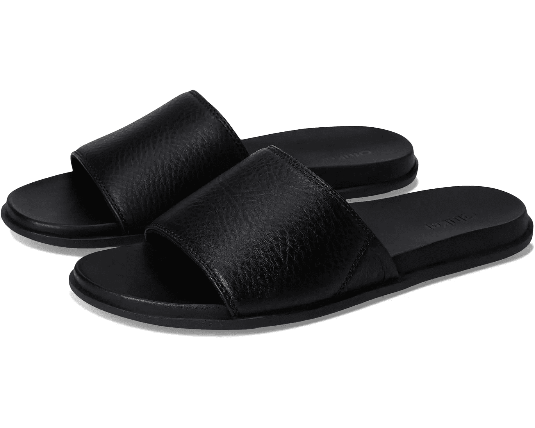 OluKai Men's Olali Leather Slide Sandals