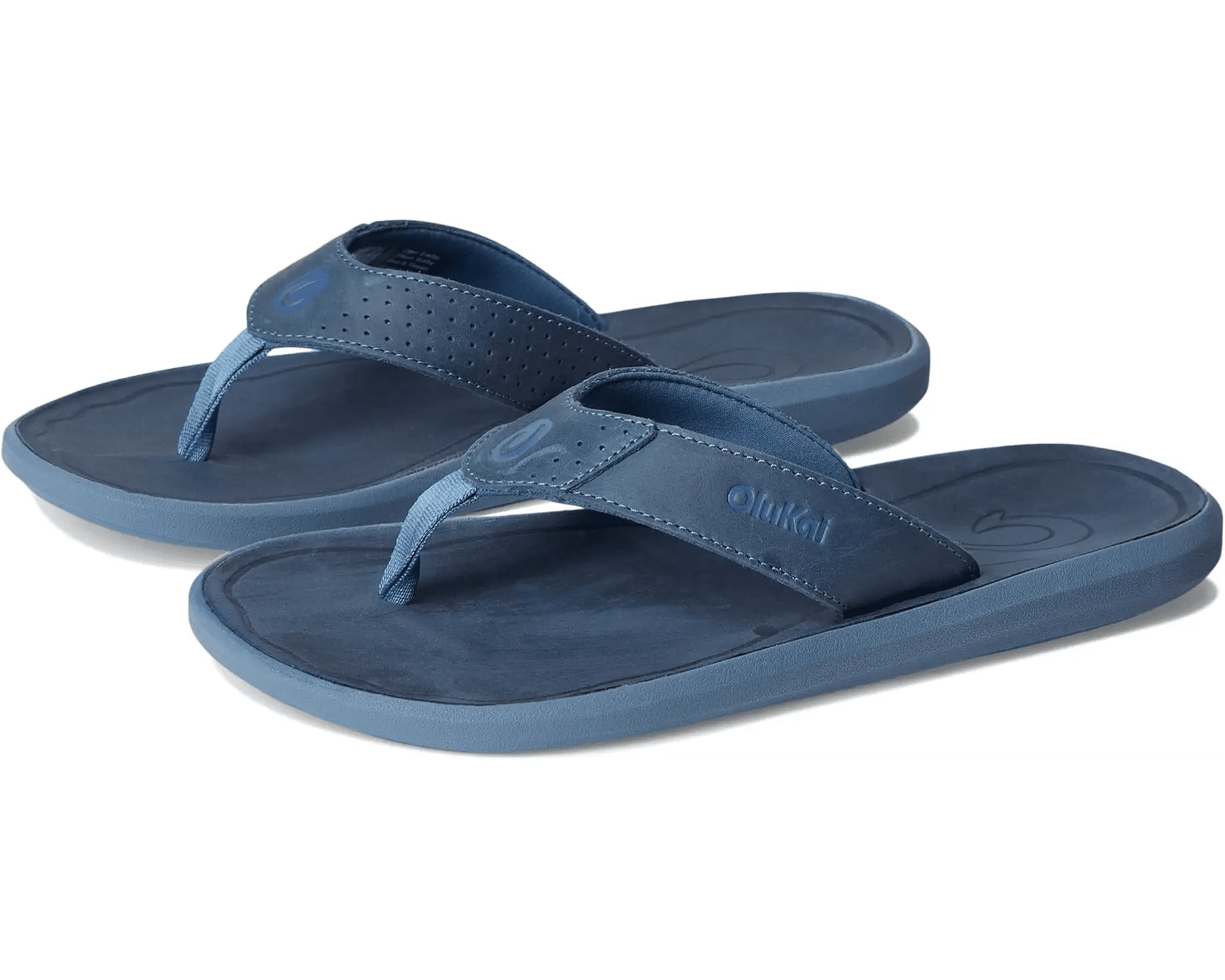 OluKai Men's Pili Waterproof Leather Sandals