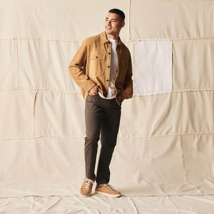 OluKai OluKai Punini Men's Suede Sneakers Endless Waves