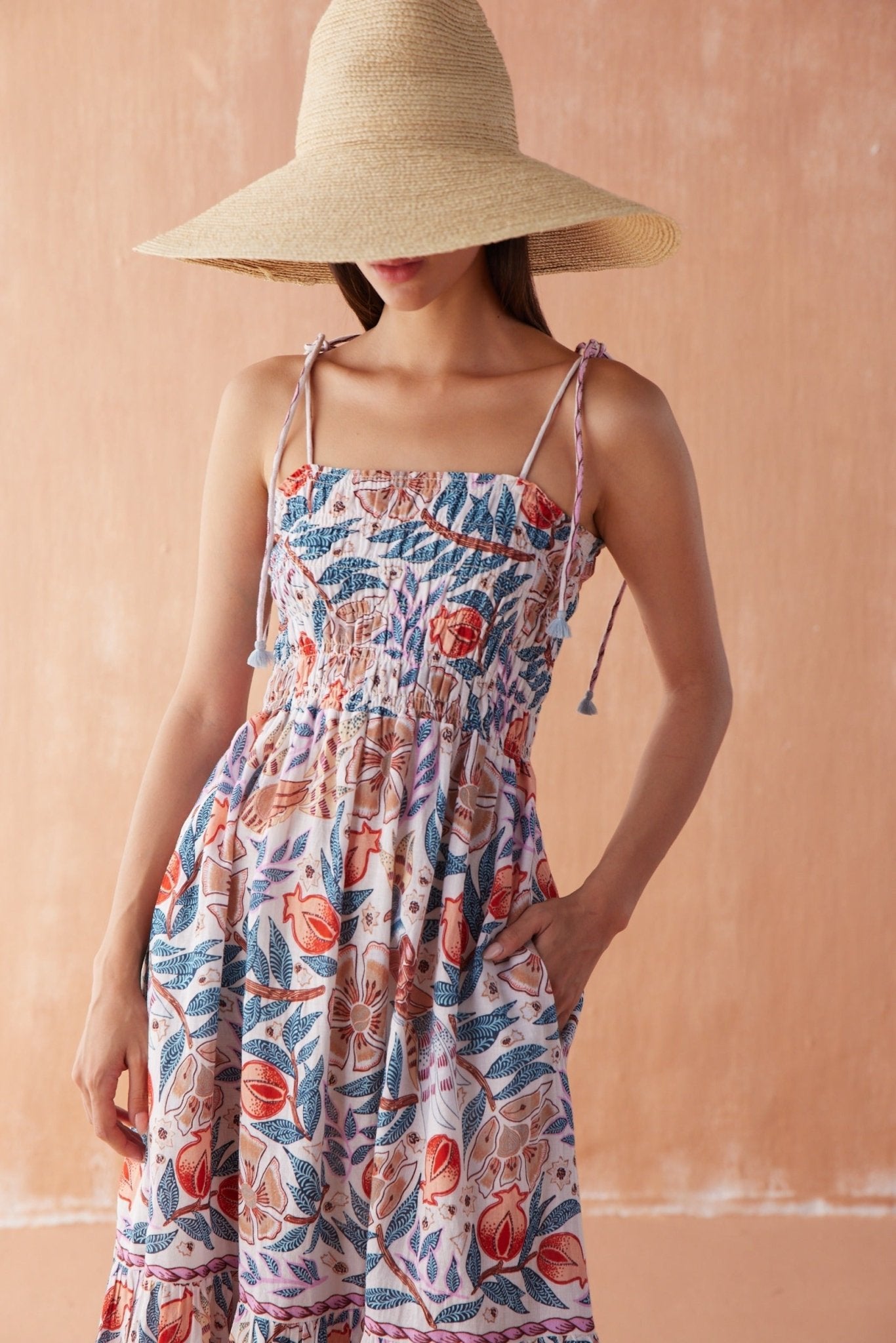 Omika Adley Maxi Dress - Endless Waves