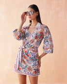 OMIKA Avery Mini Dress - Endless Waves