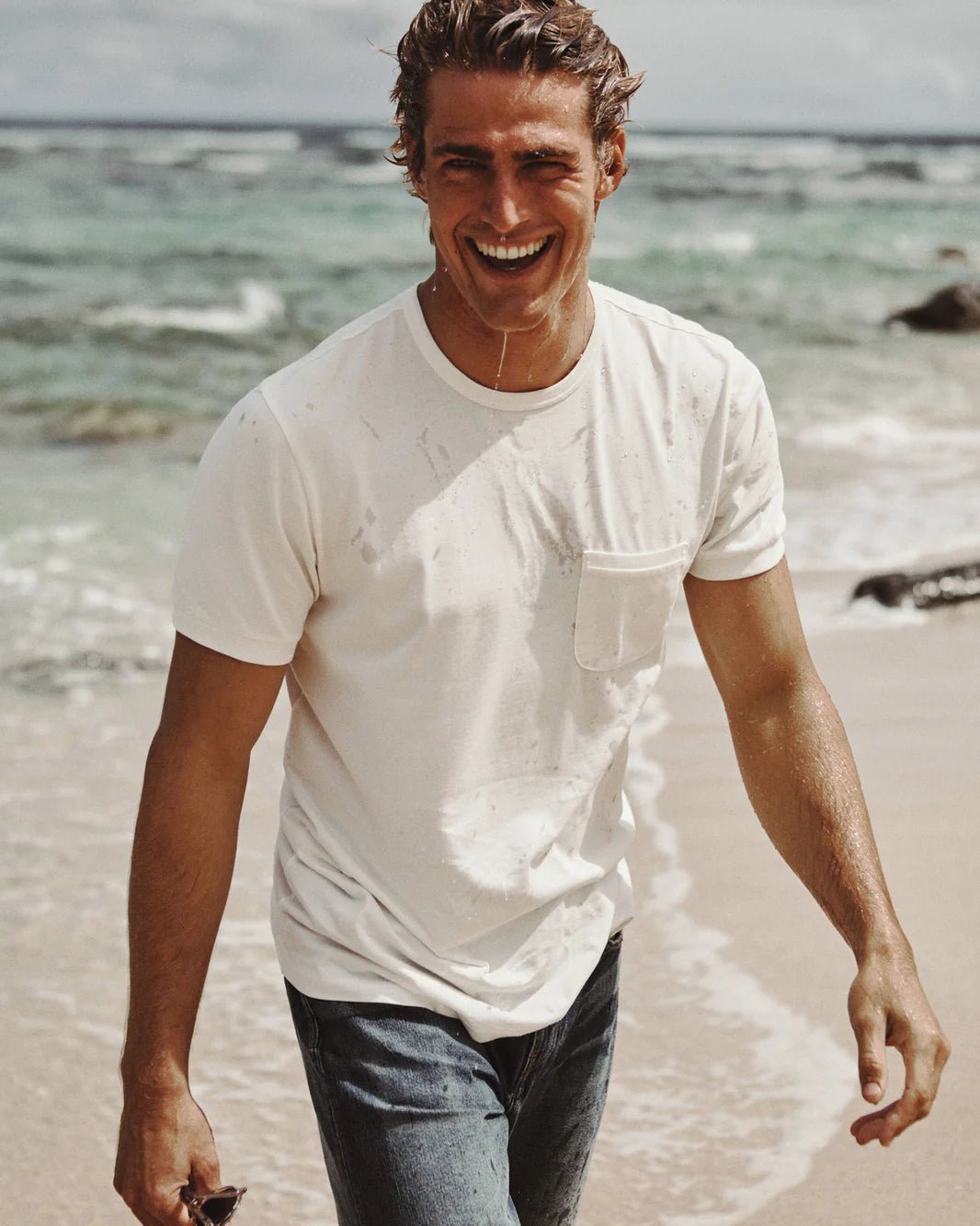 Outerknown Sojourn Pocket Tee - Final Sale - Endless Waves
