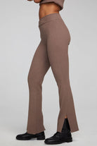 Party Deep Taupe Flare Bottoms - Endless Waves