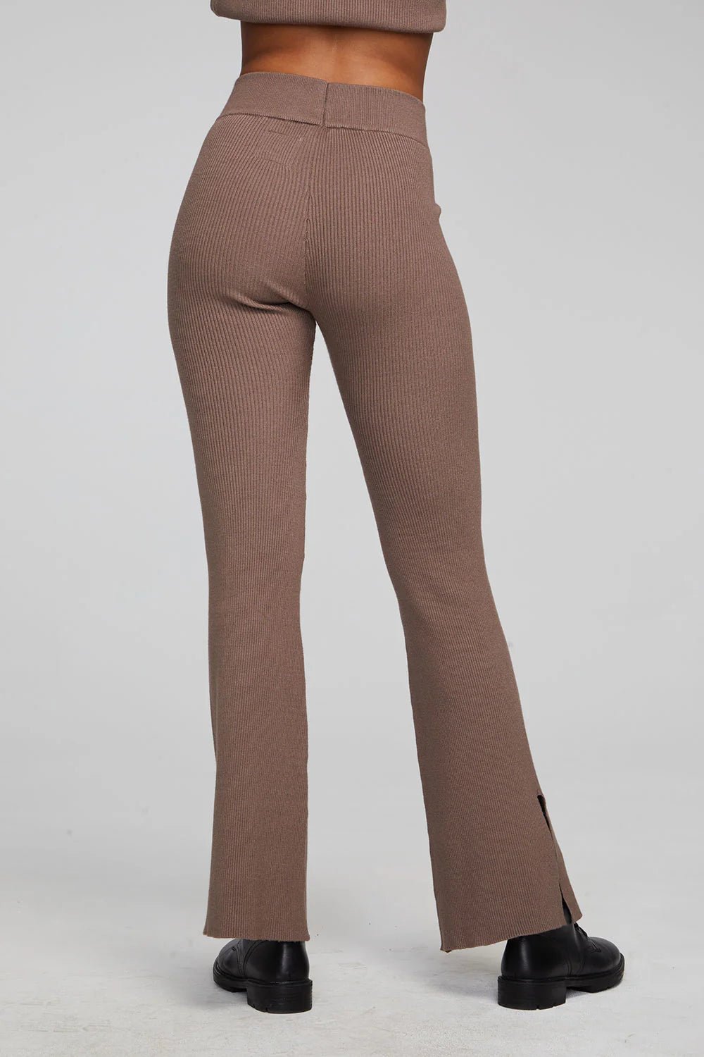 Party Deep Taupe Flare Bottoms - Endless Waves