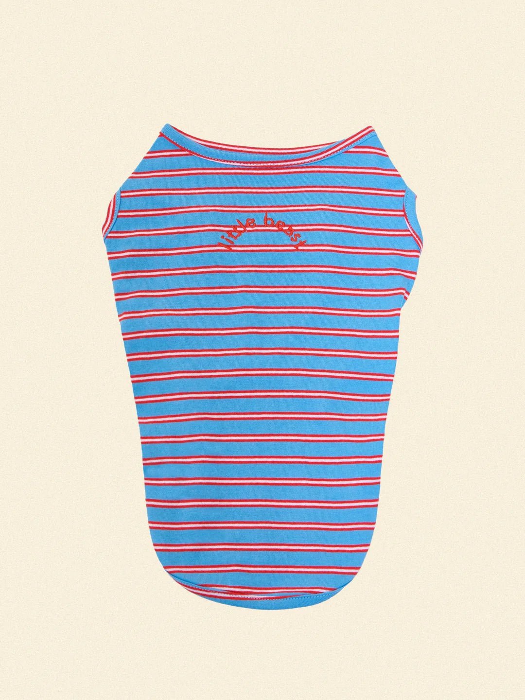 Pawty In The USA Striped Sleeveless Shirt - Endless Waves