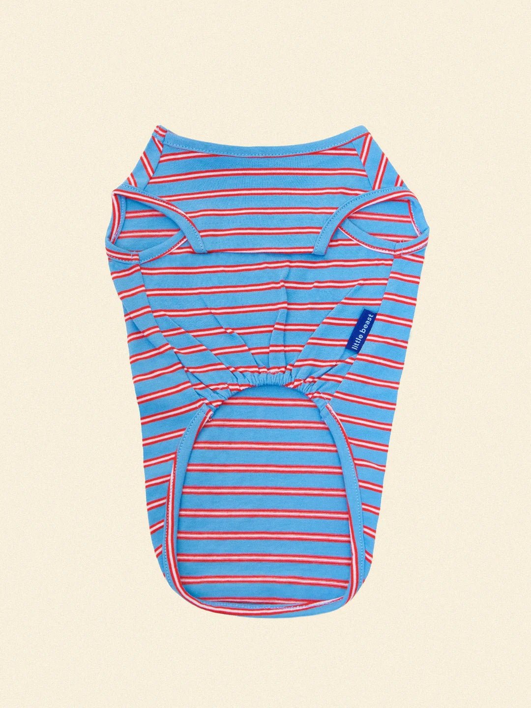 Pawty In The USA Striped Sleeveless Shirt - Endless Waves