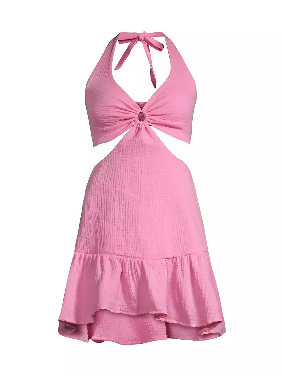 Peixoto Pink Iris Ariel Mini Dress Endless Waves
