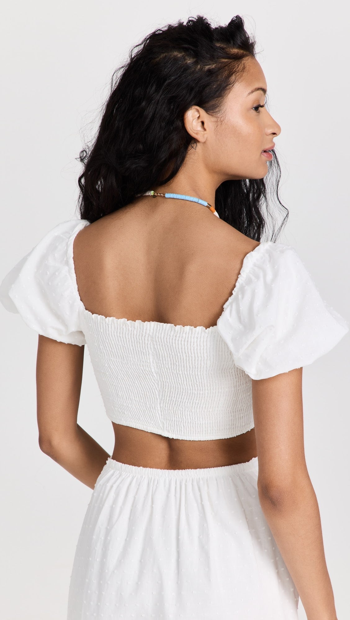 Peixoto Louisa Crop Top - Endless Waves