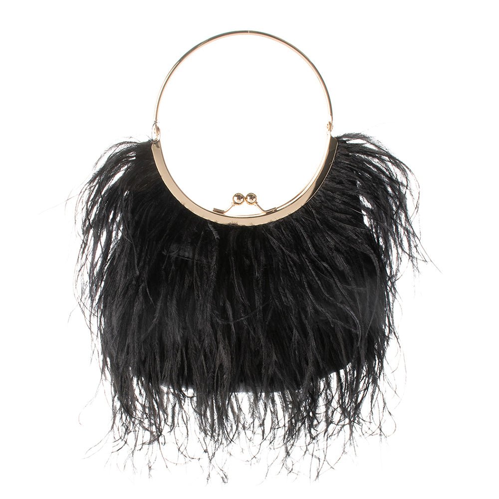 Penny Feathered Frame Bag - Endless Waves