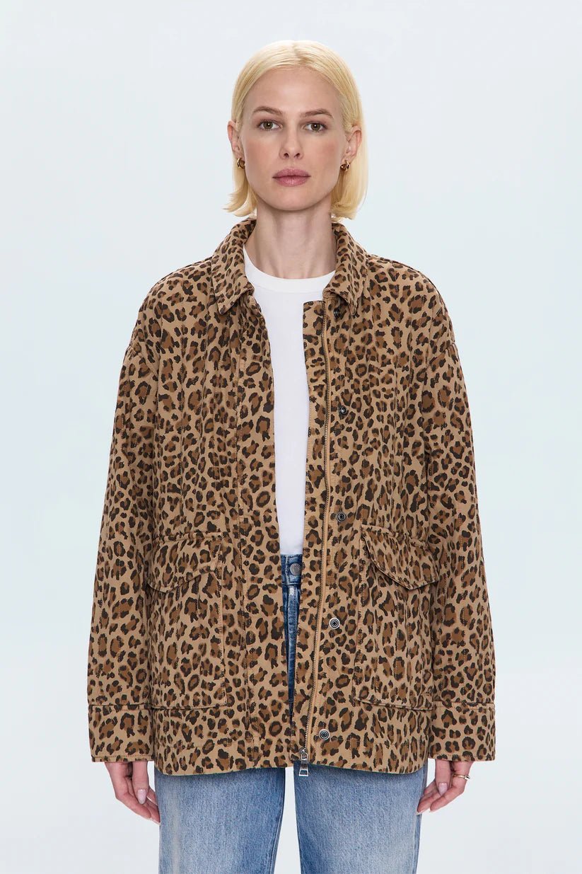 Pistola Cecile Quilted Leopard Jacket - Endless Waves