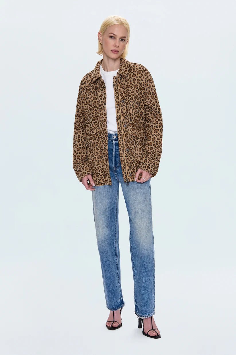 Pistola Cecile Quilted Leopard Jacket - Endless Waves