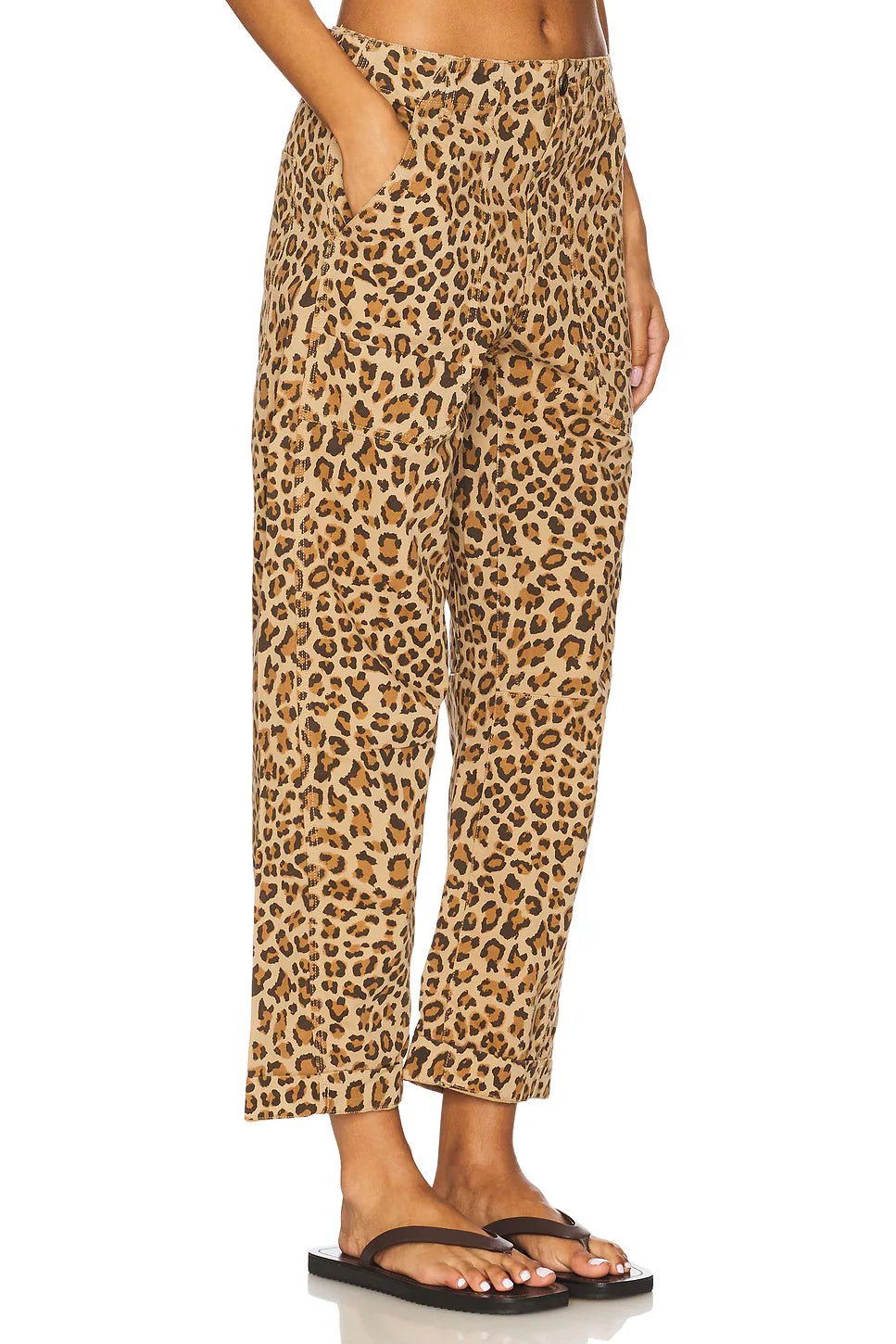 Pistola Tori Bowed Utility Pant - Endless Waves