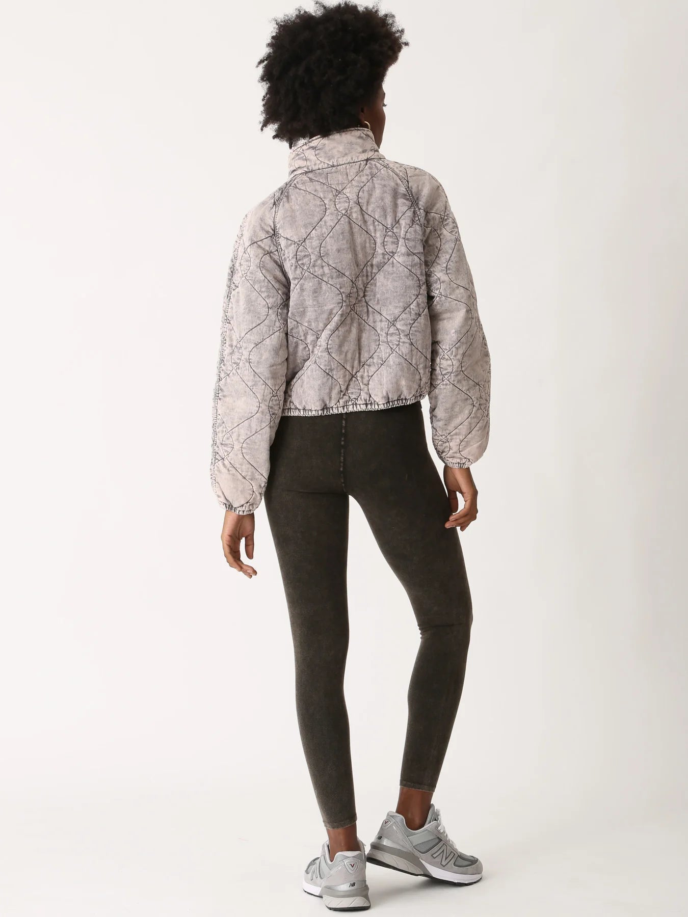 Electric & Rose Electric & Rose Acid Quilted Jacket Endless Waves