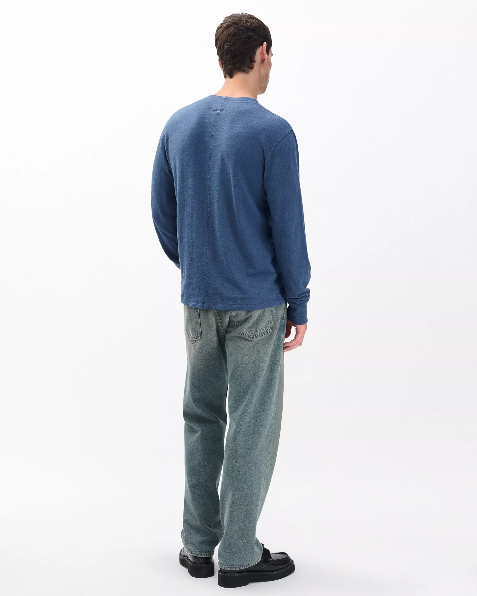 Rag & Bone Rag & Bone Classic Flame Henley Endless Waves