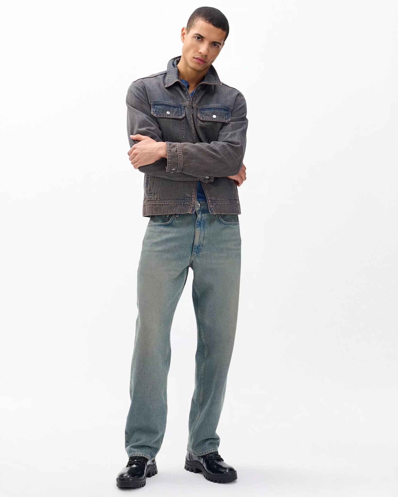Rag & Bone Fit 4 Straight Jeans - Endless Waves