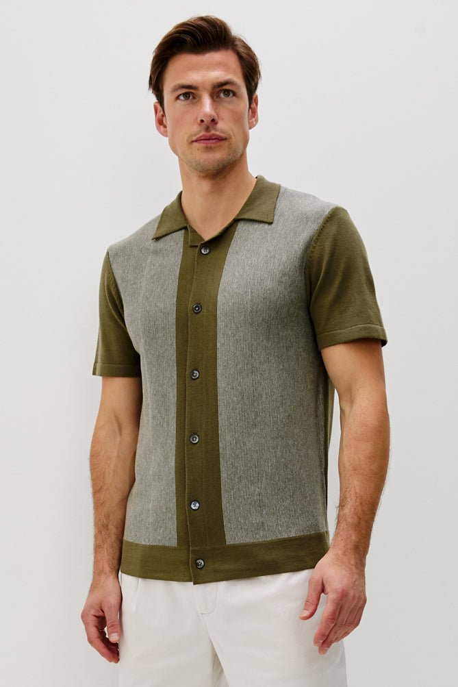 Olive Khaki Stripe / L Olive Khaki Stripe / L