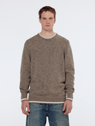 Regular Fit Melange Crewneck Pullover - Endless Waves