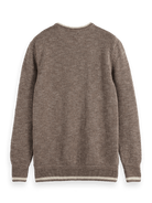 Regular Fit Melange Crewneck Pullover - Endless Waves