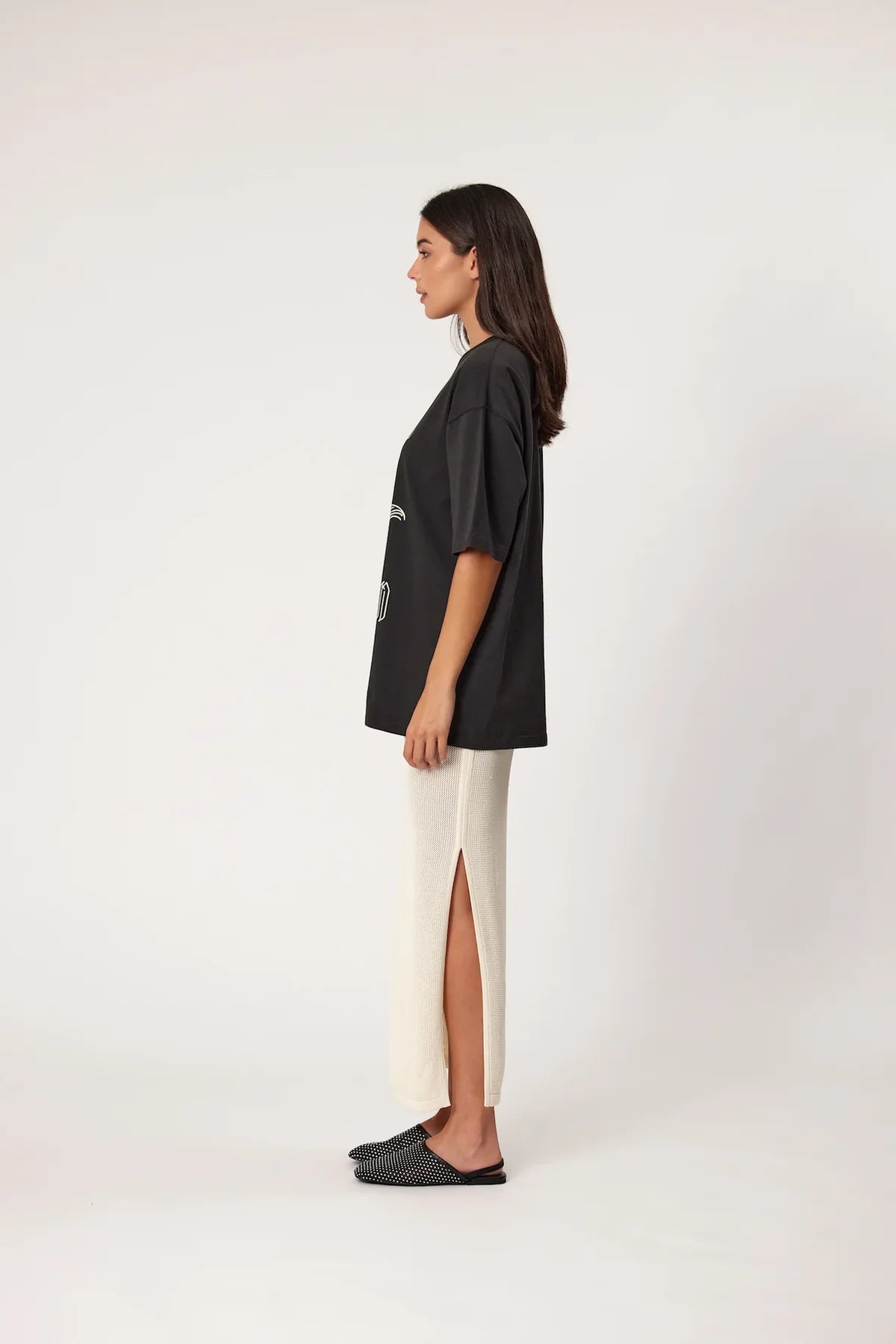 RMN Studios Oversized Bandida Tee Endless Waves