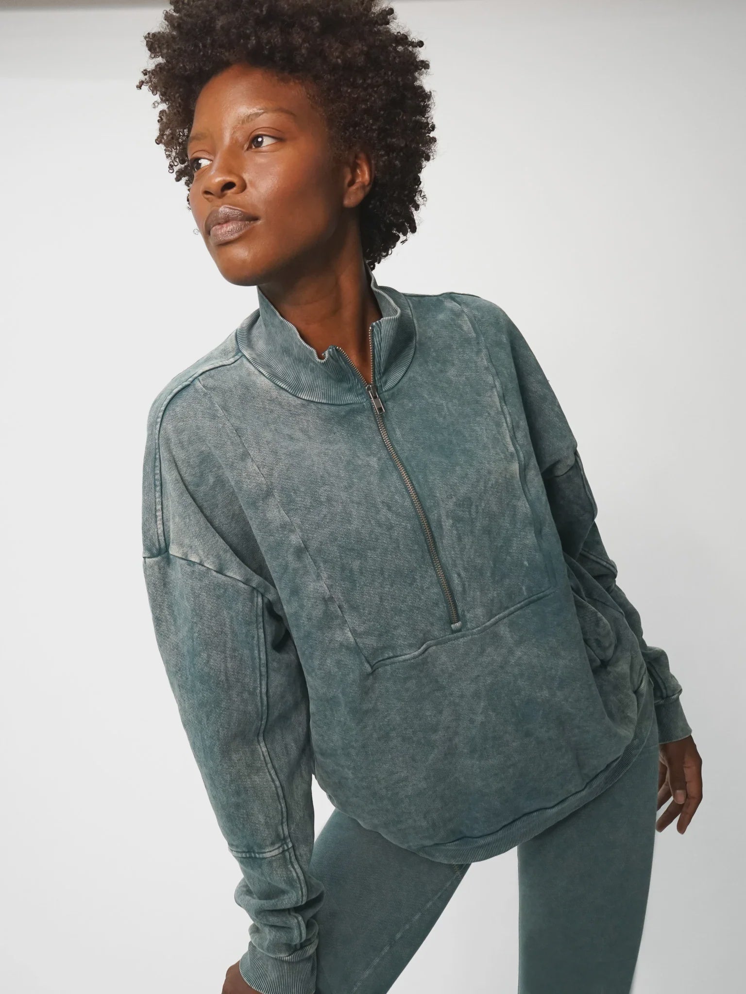 Electric & Rose Electric & Rose Retro Fleece Sweatshirt Endless Waves