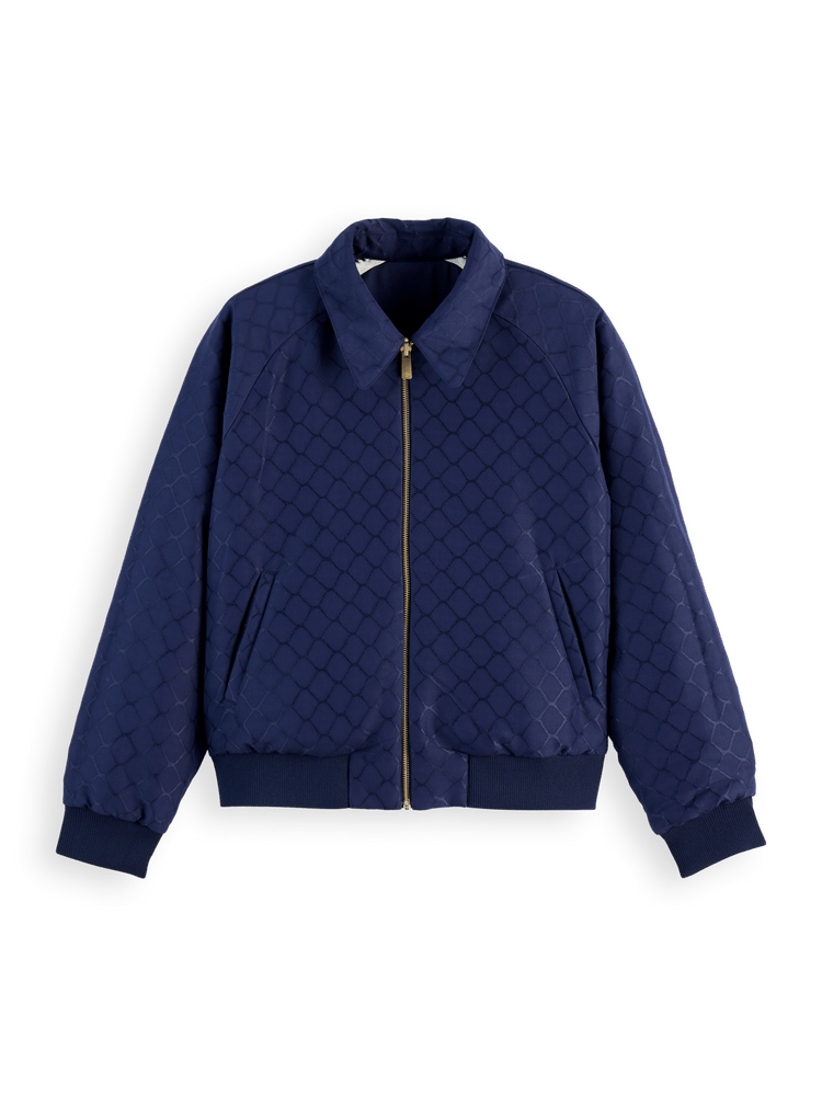 Scotch & Soda Scotch & Soda Reversible Souvenir Bomber Jacket Endless Waves