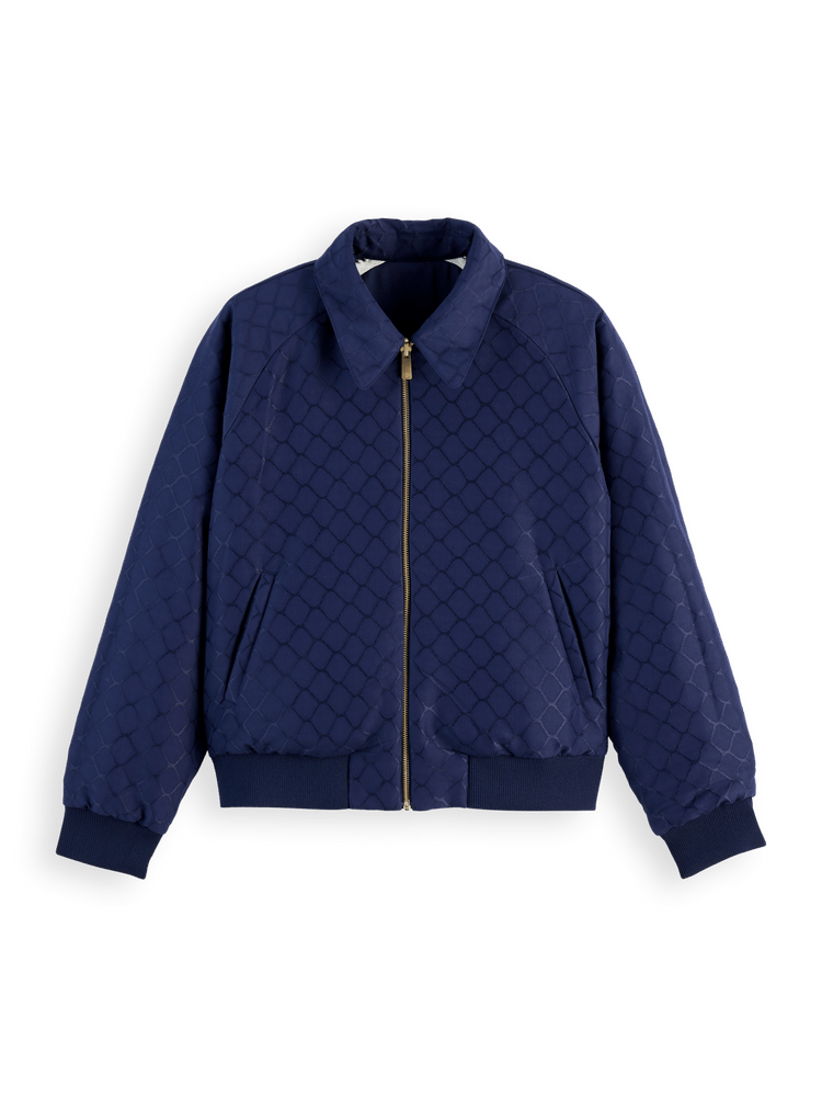 Reversible Souvenir Bomber Jacket - Endless Waves