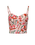 Desert Queen Rich Poppy Marilyn Bustier Top - Endless Waves