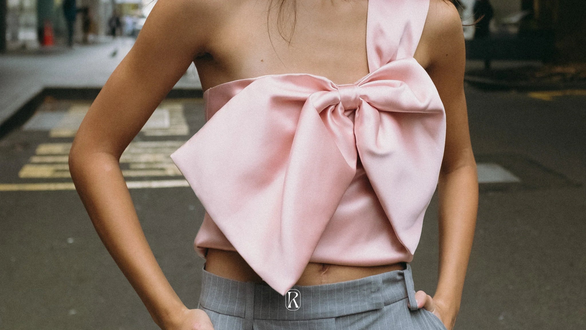 RMN Studios RMN Studios Avery Satin Bow Bodice Endless Waves