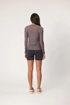 RMN Studios RMN Studios Cleo Sheer Rhinestone Top Endless Waves