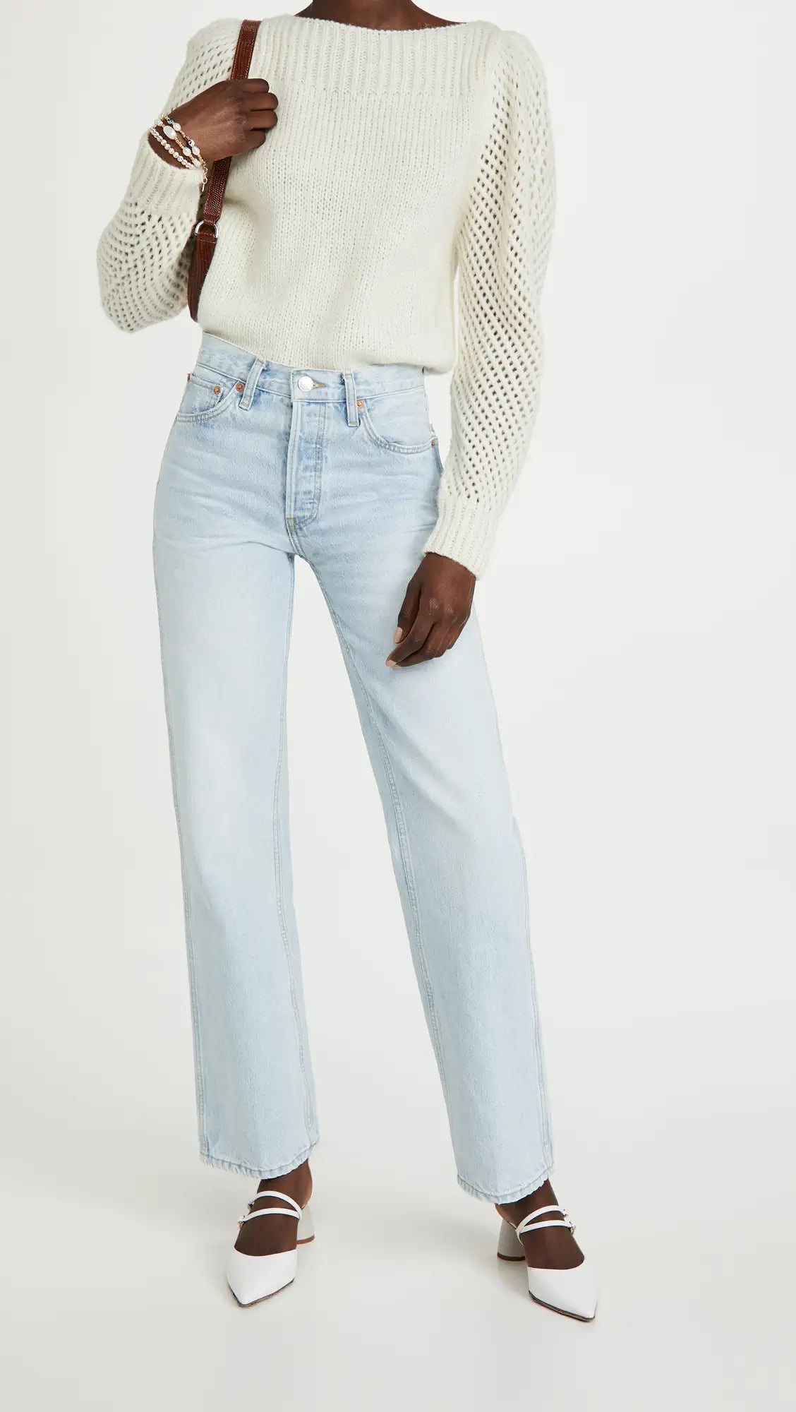 LoveShackFancy LoveShackFancy Rosie Pullover Endless Waves