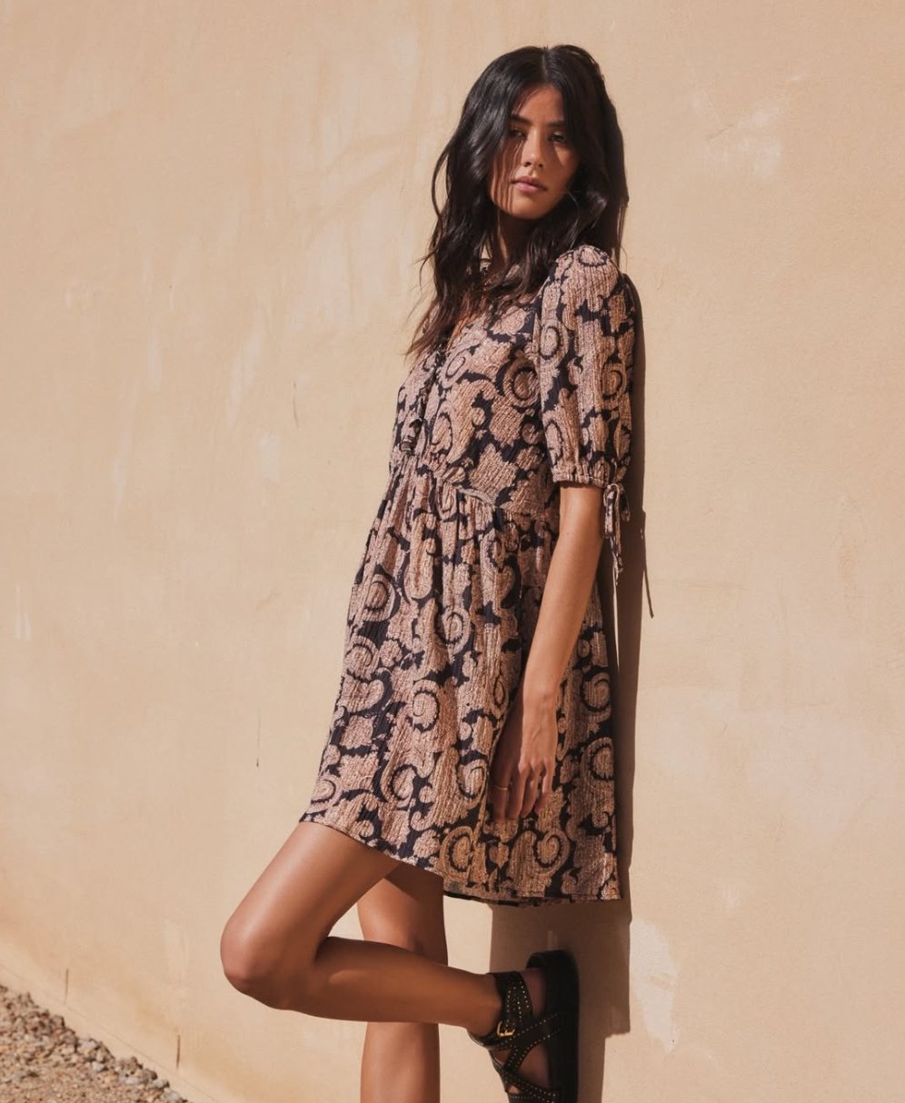 Rye Mini Dress - Endless Waves