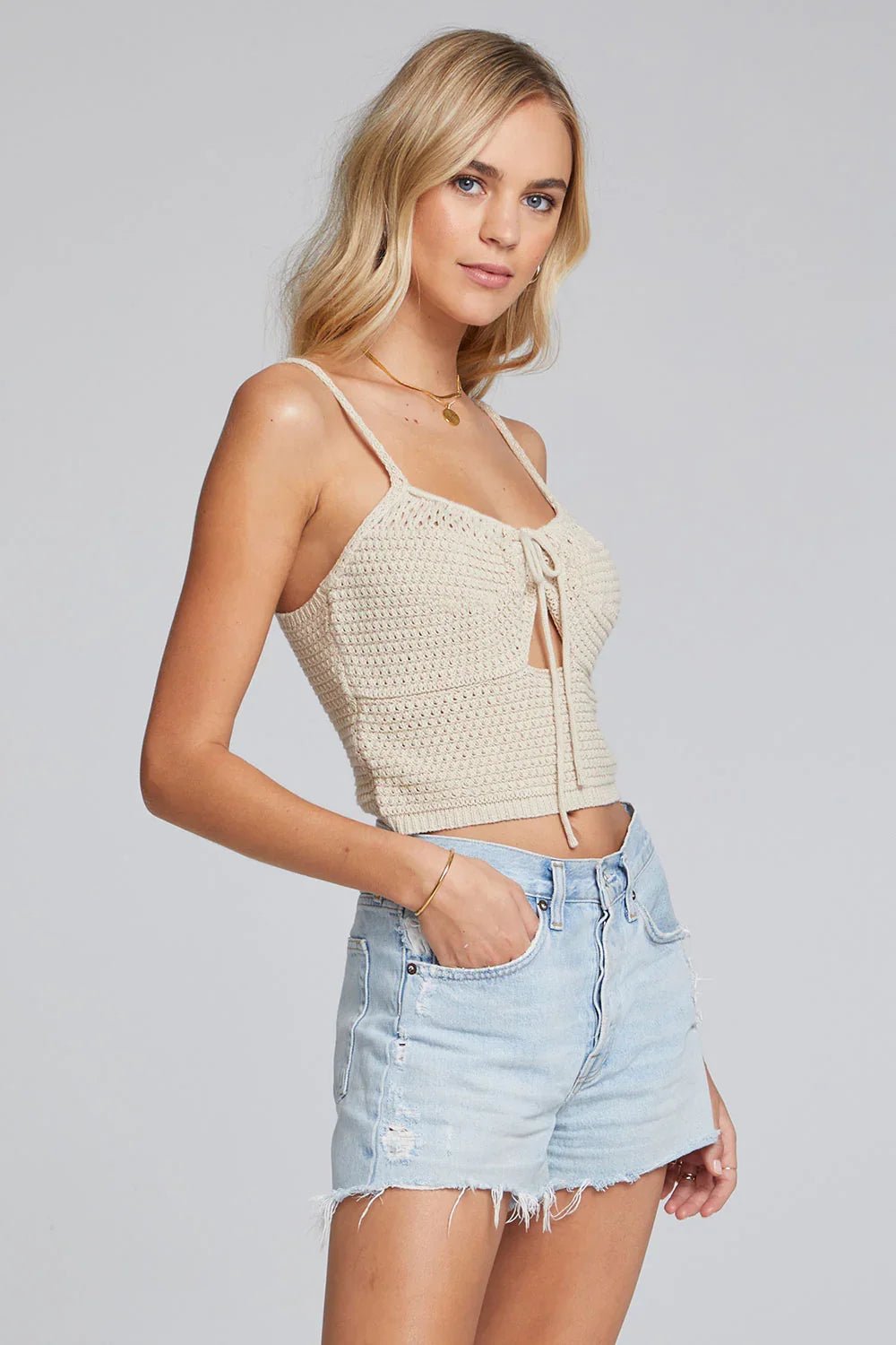 Saltwater Luxe Lemon Sweater Tank