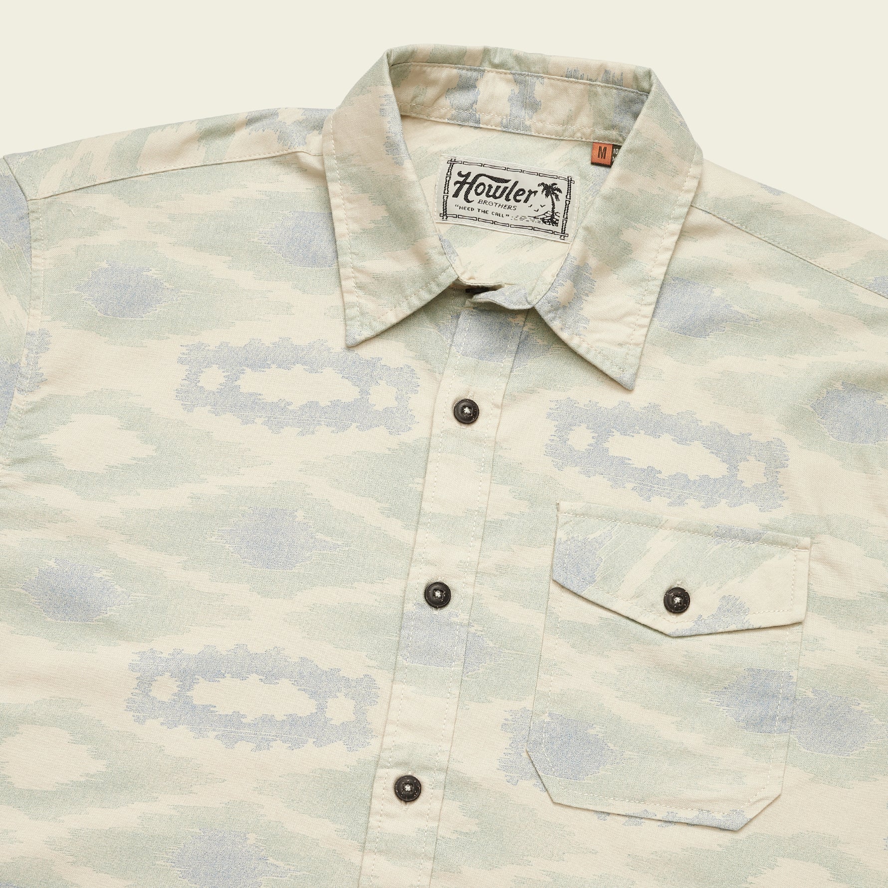 San Gabriel Shirt Taki Bone White - Endless Waves