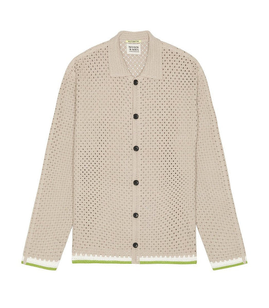 Scotch & Soda Men's Crochet Long Sleeve | Endless Waves