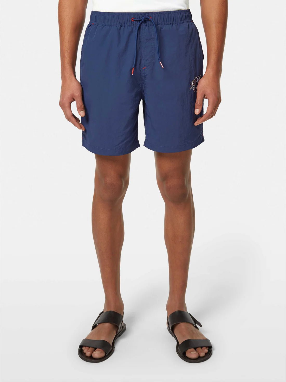 Scotch & Soda Logo Artwork Swim Short - Endless Waves
