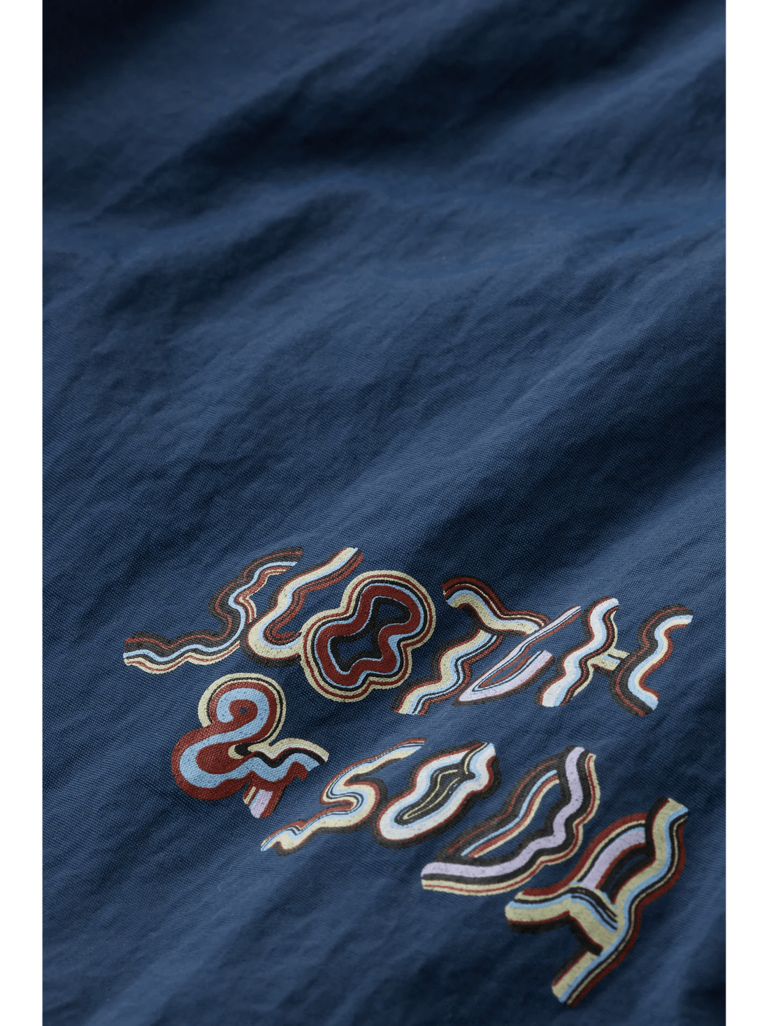 Scotch & Soda Logo Artwork Swim Short - Endless Waves