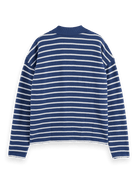 Scotch & Soda Loose Fit Loop Terry Sweatshirt - Endless Waves