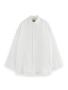 Scotch & Soda Oversized Linen Shirt - Endless Waves