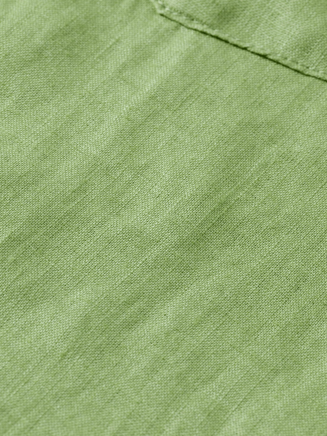 Scotch & Soda Regular Fit Linen Short Sleeve Shirt - Endless Waves