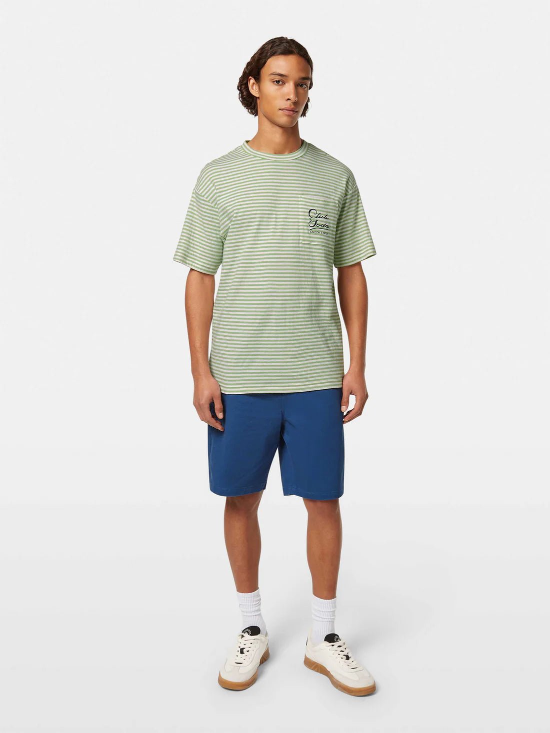 Scotch & Soda Scotch & Soda Relaxed Fit Pocket Tee Endless Waves