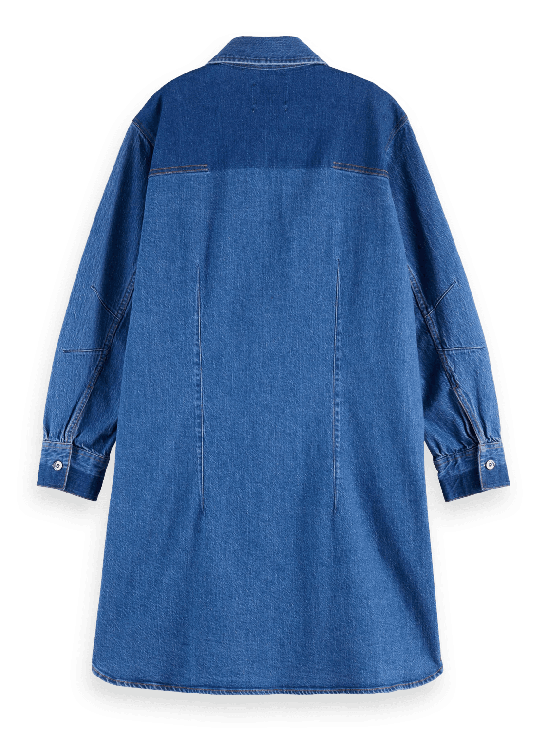 Scotch & Soda Washed Denim Shirtdress