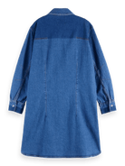 Scotch & Soda Washed Denim Shirtdress