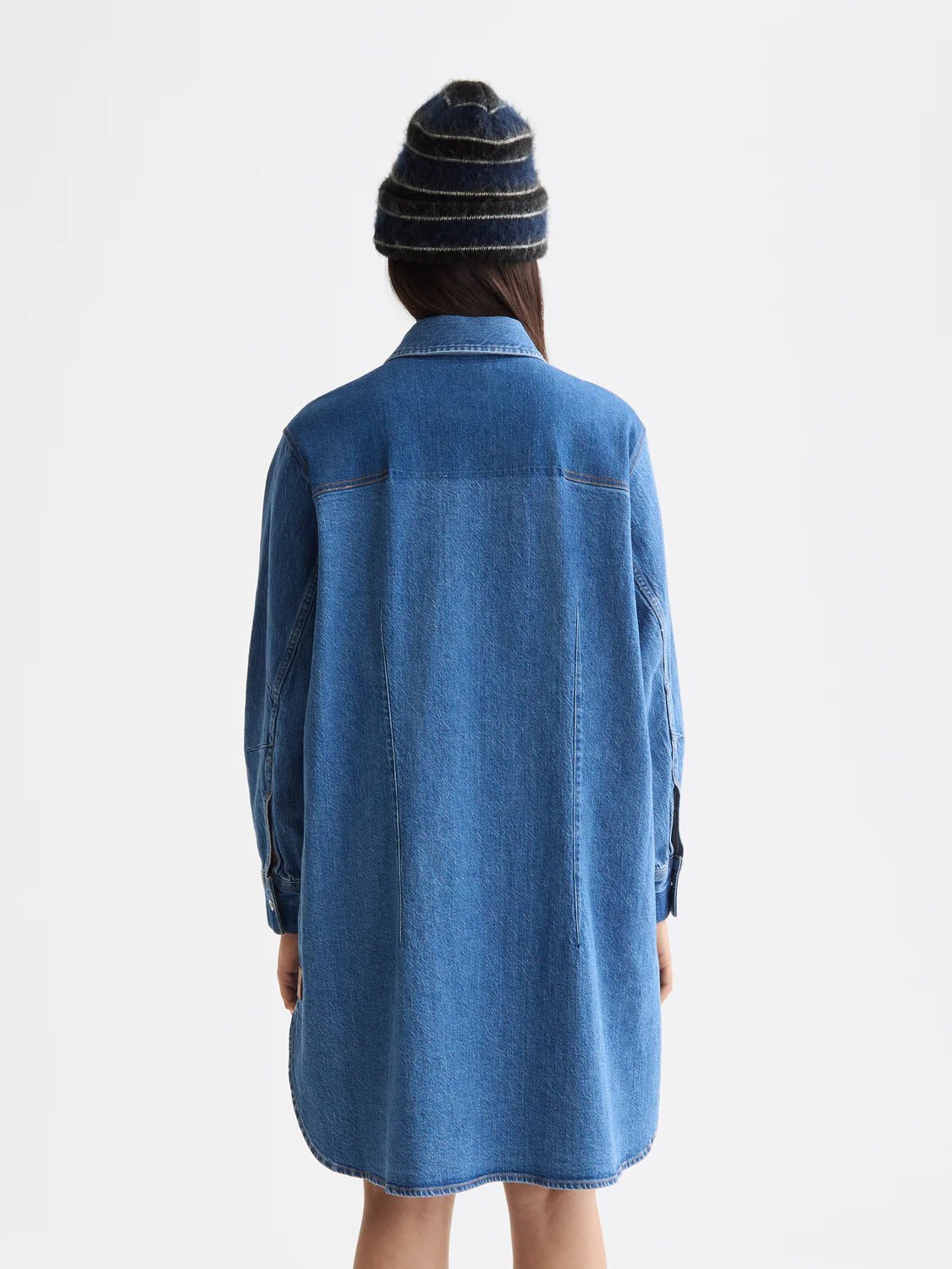 Scotch & Soda Washed Denim Shirtdress