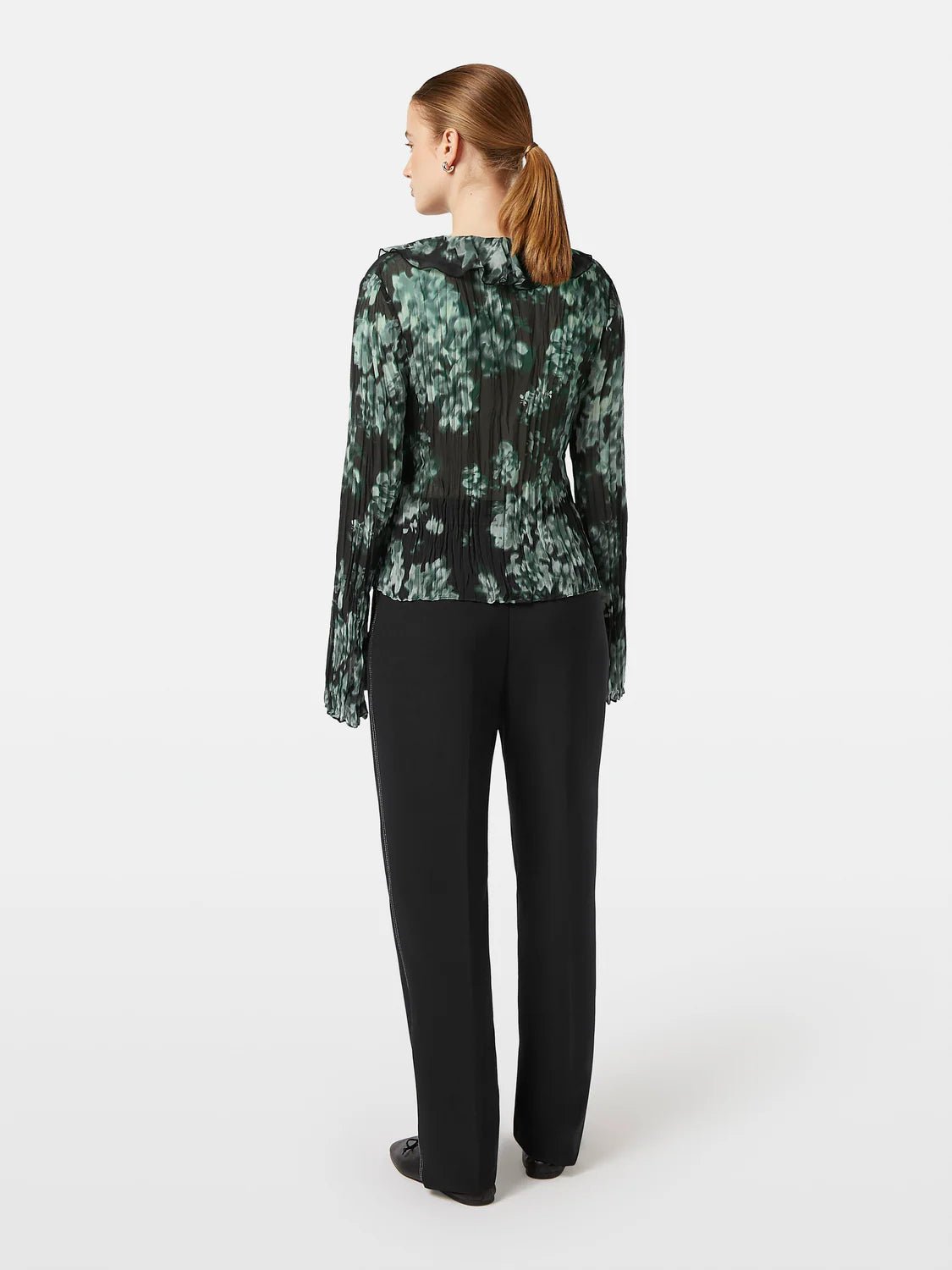 Scotch & Soda Scotch & Soda Floral Printed Ruffle Top Endless Waves