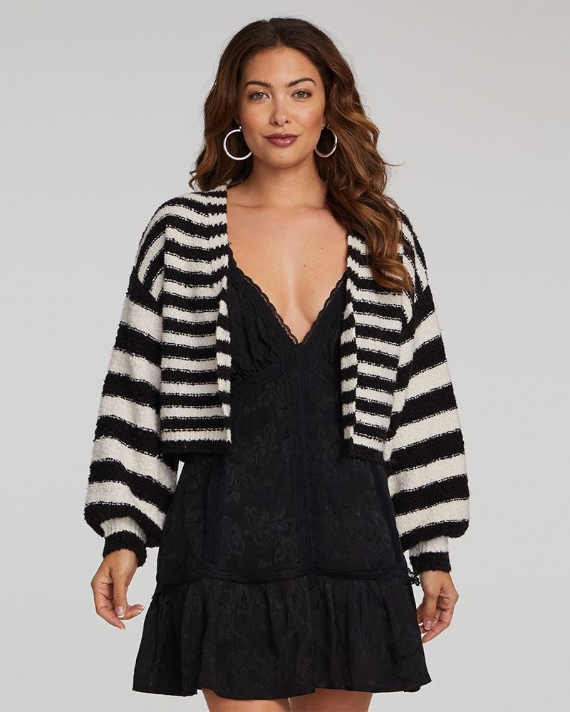 Scout Striped Cardigan - Endless Waves