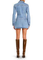 SER.O.YA Arizona A - Line Mini Dress - Endless Waves