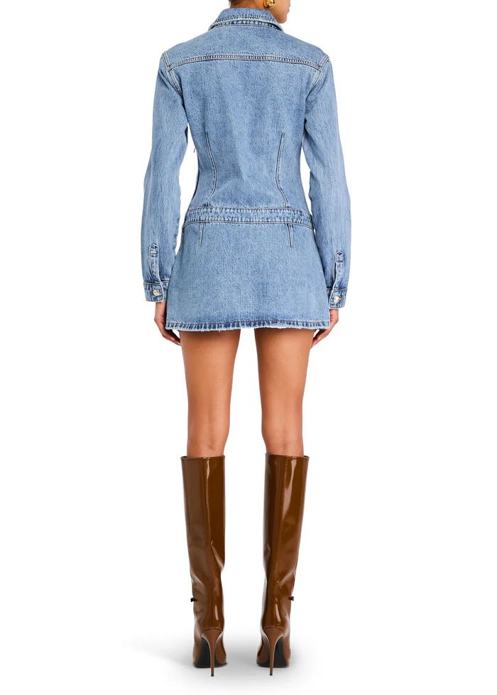 SER.O.YA Arizona A - Line Mini Dress - Endless Waves